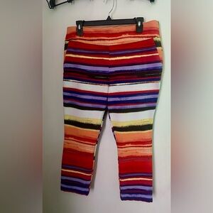New York & Company Striped Ankle Pants